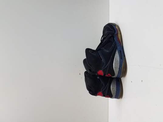 Jordan Sixty Plus Black Varsity Red French Blue Youth Size 7Y image number 4