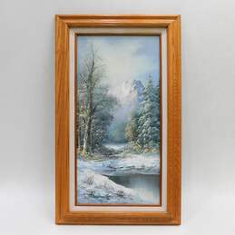 L. Harding Artist Signed Framed Oil Painting