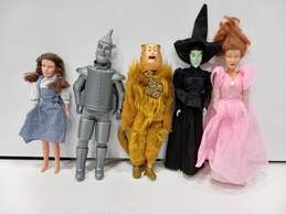 Lot Of 5 1980's Toy Time Wizard Of Oz Dolls