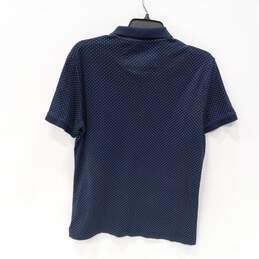 Banana Republic Men's Blue/White Luxury Touch Standard Fit Polo Shirt Size S alternative image