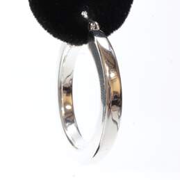 Bundle of 3 Sterling Silver Hoop Earrings alternative image