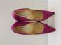 Jimmy Choo Fuchsia Satin Pumps Heels Size 37.5 EU, Size 7 US - Authenticated image number 5