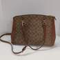 Authenticated Women's Coach Christie Carryall In Crossgrain Leather image number 4