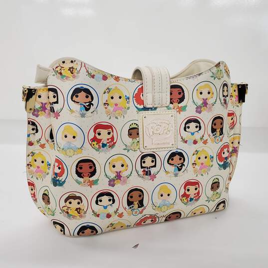 Loungefly Funko Pop! Disney Princess Circles Crossbody Bag & Wallet Set image number 5