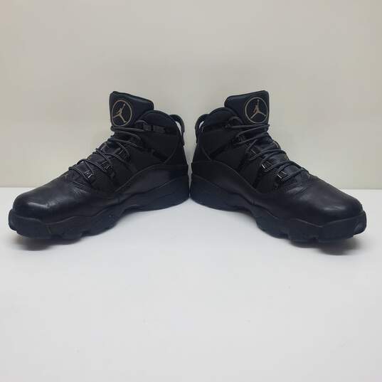 Nike Air Jordan Winterized 6 Rings Boots Black Men's Size 9.5 image number 3