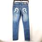 Rock & Republic Women Blue Skinny Jeans Sz 26 NWT image number 5