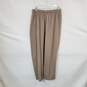 Zara Taupe Elastic Waist Pull On Pant WM Size L NWT image number 2