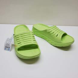 Hoka One One Ora Slip On Slides M11/W14 Recovery Sandal Shoes Radiant Yellow NWT