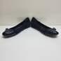Attilio Giusti Leombruni Black Suede Leather Ballet Flats Size 38 US 7 image number 3