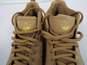 adidas Men's Suede Tyshawn Cardboard Gold Metallic/ Light Brown Size 14 image number 5