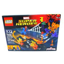 LEGO Marvel Super Heroes Factory Sealed 76058 Spider Man Ghost Rider Team  Up