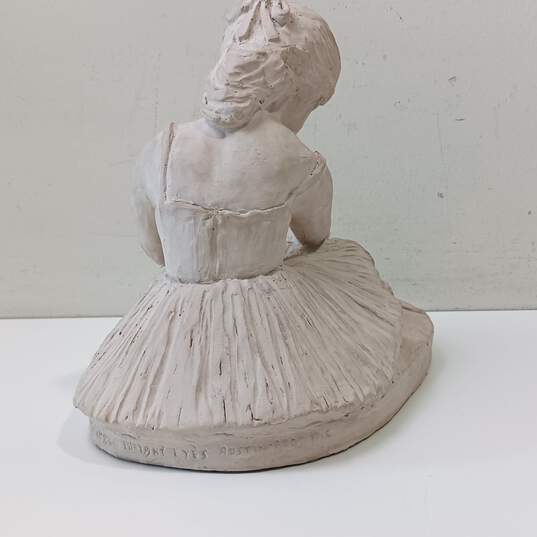 Ceramic Ballet Dancer Statue image number 3