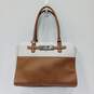 Women's Brown & Cream Guess Leather Purse image number 1