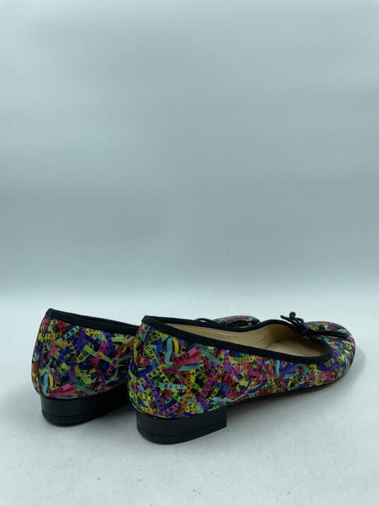 Charlotte Olympia Multi Ballet Flats W 7 COA image number 4