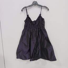 MSSP Max Studio Specialty Products Purple/Black Spaghetti Strap Dress Size S alternative image
