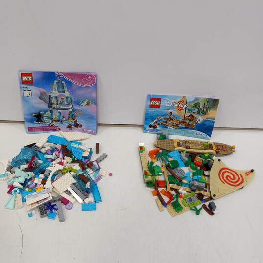 6pc Bundle of Assorted Lego Disney Princess Building Kits image number 3