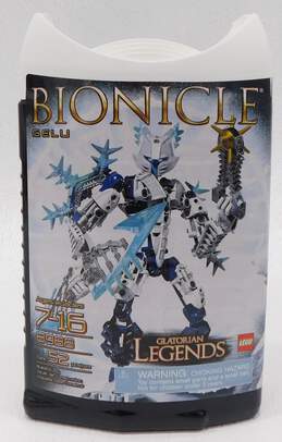 Sealed Lego Bionicle Gelu Glatorian Legends 8988