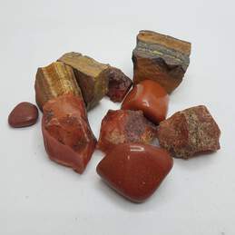 Raw Gemstone/Tiger Eye/Carnelian/Polished Stone Bundle 301.4g