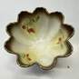 Warwick China Vintage Porcelain Bowl 3.5in Tall Footed Berries Motif Bowl image number 3