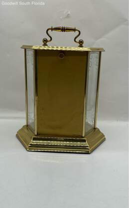 Bulova Quartz Gold-Tone Clock alternative image