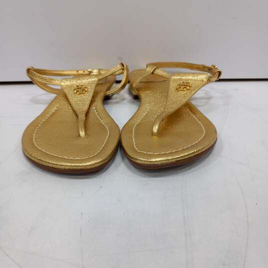 TORY BURCH, Gold Women's Sandals