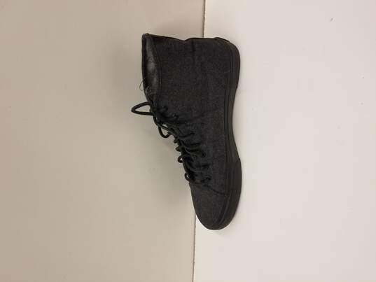 Frye Men's Charcoal Grey Wool High Top Sneakers Sz. 14 image number 2
