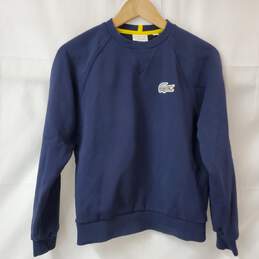 Lacoste National Geographic Navy Blue Sweatshirt Size 34