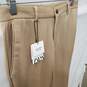 Women's Zara 4-Way Stretch Khaki Pants Size 30 US image number 2