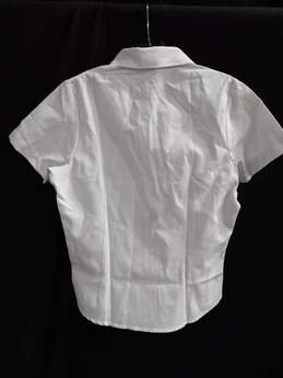 Lacoste Women's White Button Up Shirt Size M alternative image
