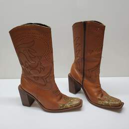 Details Western Boots Womens Sz 8B