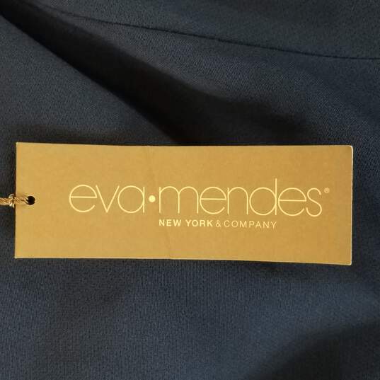 Eva Mendes Women Blue Midi Dress 0 image number 5