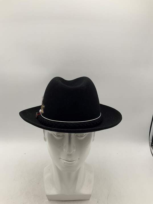 Dobb's (FIFTH AVENUE) Men 7 1/2  Black Hat image number 1