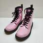 Dr Martens 1460Y Pink Patent Leather Combat Boots Women's Size 6 image number 5