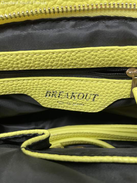 Breakout Womens Yellow Handbag With Tags image number 5