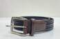 Torino Brown Woven Braided Belt Size Medium image number 1