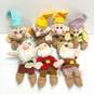 Disney Snow White & The Seven Dwarfs Bean Bag Plush Dolls Lot Of 7 image number 1