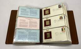 Album of Golden 68 Replicas of US 1990's Stamps Postal Commemorative Society alternative image