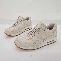 ,Nike Women's Air Max 1 Sherpa Birch White Sneakers Size 9