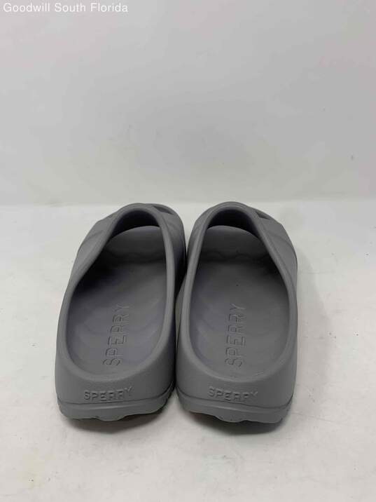 Sperry Mens Windward Float STS24004 Gray Slip-On Slide Sandals Size 11 image number 4