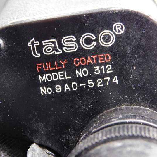 Vintage Tasco Fully Coated 10x50 Lightweight Field View Binoculars w/ Case image number 4