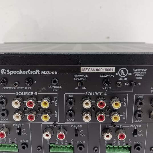 SpeakerCraft MZC-66 Power Zone Amplifier image number 6