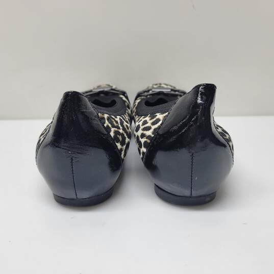 Munro Ivy II Leopard Print Fabric Flats Size 6.5 image number 5