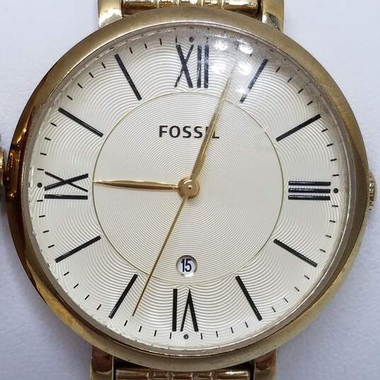 Fossil Lady's Quartz Watch Bundle 3pcs 130.0g image number 4