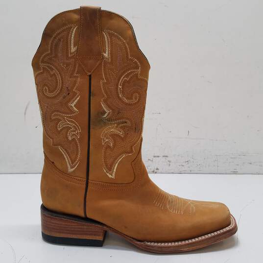 Unbranded Women's Cowboy Boots Brown Size 6.5 image number 1