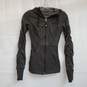 Lululemon Dance Studio Women's Zip Up Hoodied Jacket Size 2 Reversible image number 3