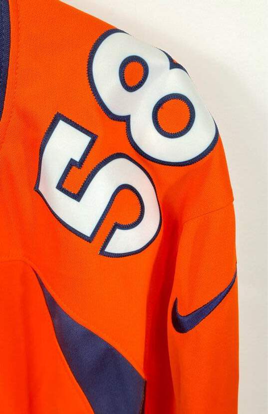 Nike Men Orange Denver Broncos Von Miller #58 Jersey XXL image number 7