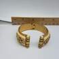 Cabi Gold Tone Seahorse Hinge 6" Cuff Bracelet 74.8g image number 7