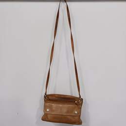 Fossil Brown Leather Crossbody Purse