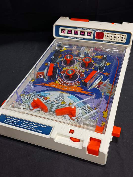 Vintage 1979 Atomic Arcade Pin Ball Game In Box image number 2