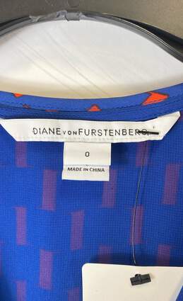 Diane Von Furstenberg Multicolor Dress - Size 0 alternative image